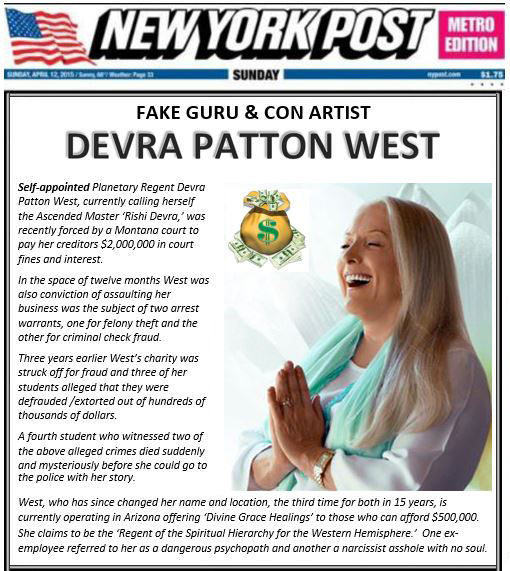Rishi Devra, Devra Patton West, Rishi Devra Adi Maa, Devra West, Omniawakening, Phoenix Meditation Institute,